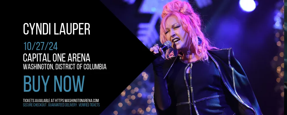 Cyndi Lauper at Capital One Arena